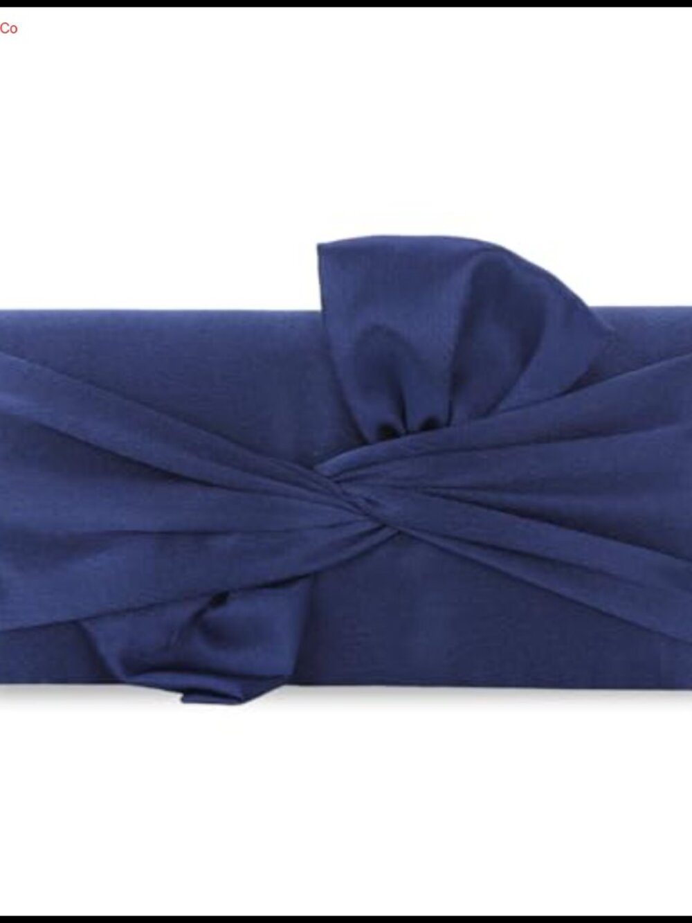 Satin Pleated Bow Clutch Evening Bag with Chain Strap Formal Wedding Prom
